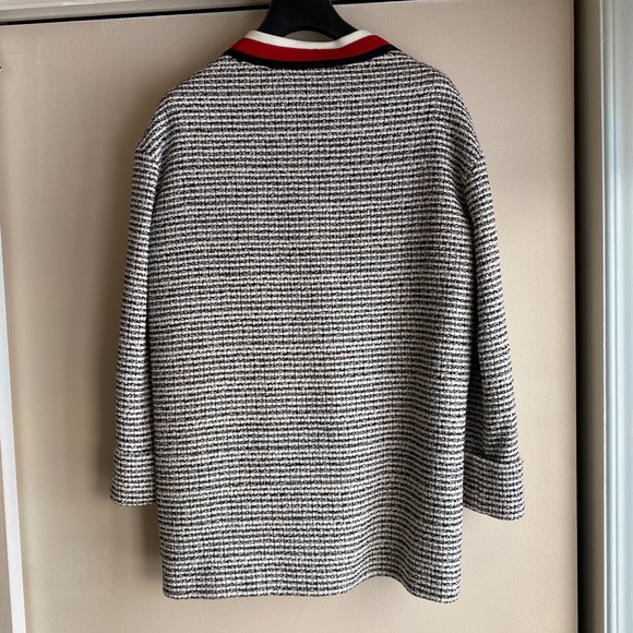 Maje Visala Tweed Jacket Size 36 Size 4 - Picture 7 of 7